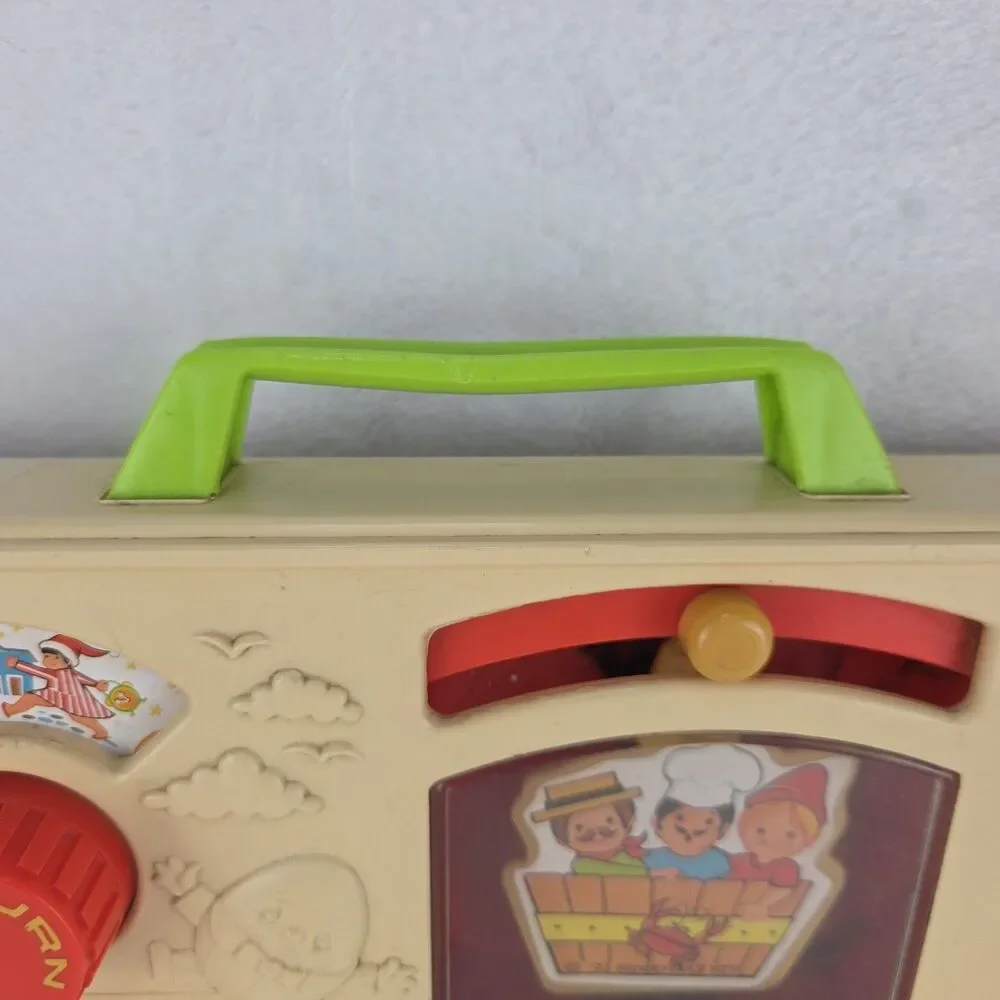 Vintage 1973 Fisher Price Activity Center #134 All Activities Work Fast Ship